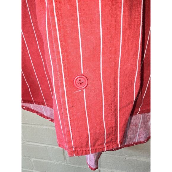Vintage Chalk Line XL Cincinnati Reds Pinstripe Jersey Starter Style SEE PICS - Picture 6 of 7